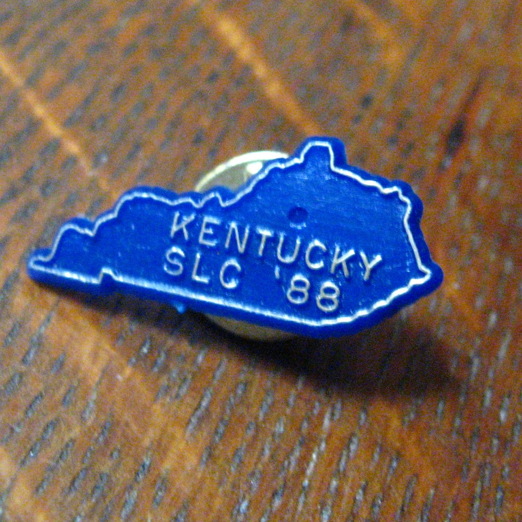 Kentucky Slc Vintage 1988 Lapel Pin
